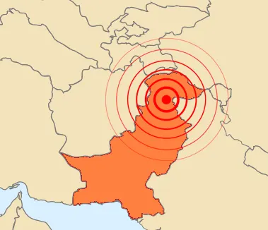 Cachemira, Pakistán · 8 de octubre de 2005 · M 7,6